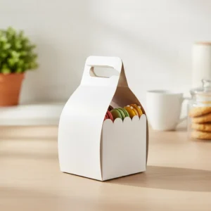 caja para dulces o chocolates tipo canasta. paquete con 40 piezas.