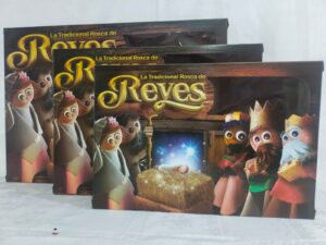 caja para rosca de reyes 2025<br>paquete de 50 piezas.